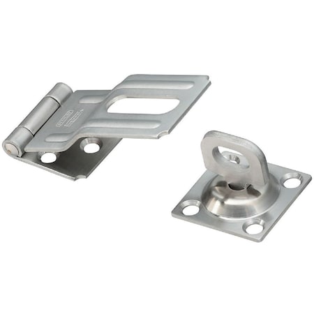 National 3-1/4 In. Stainless Steel Swivel Hasp N348-847